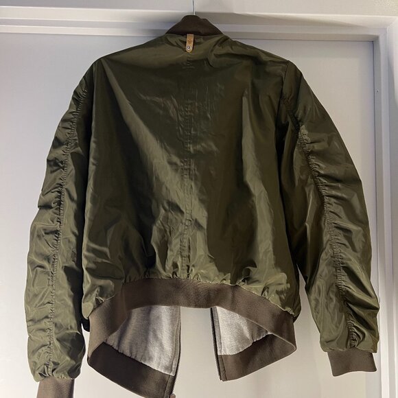 Mackage Aritzia Cara Bomber Jacket w/ leather trim - Picture 2 of 6